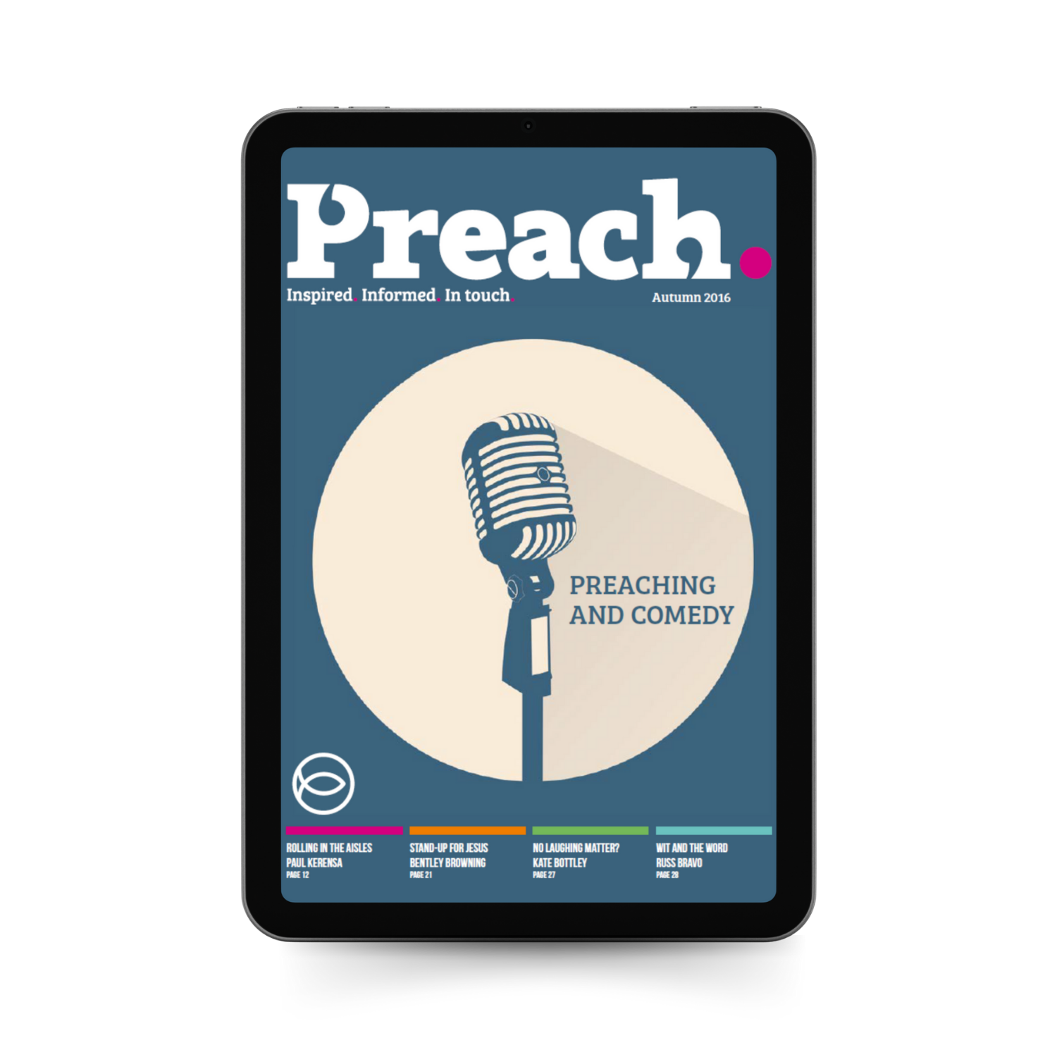 Digital Issue 08 | Preaching and comedy | Autumn 2016