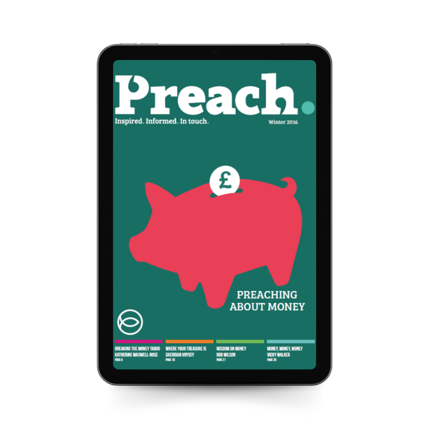 Digital Issue 09 | Preaching about money | Winter 2016