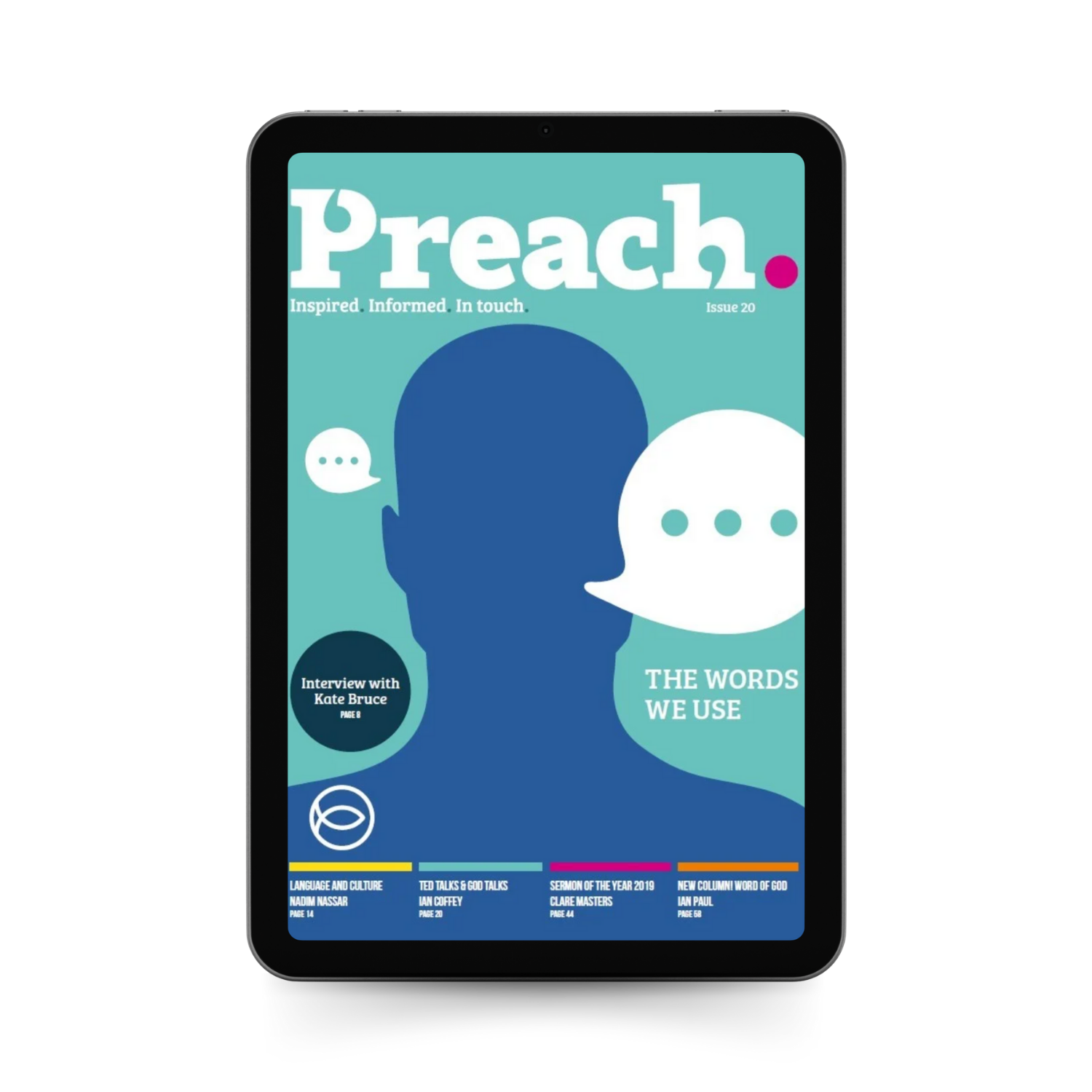 Digital Issue 20 | The words we use | Autumn 2019