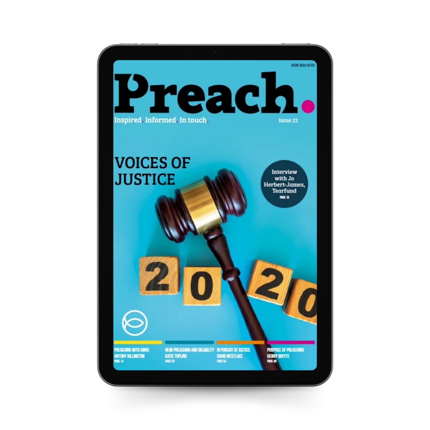 Digital Issue 22 | Voices of justice | Spring 2020
